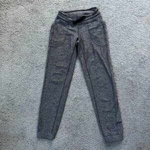 LULULEMON Base Runner Pant III -Battleship Heathered Black - Jogger  - Size 4